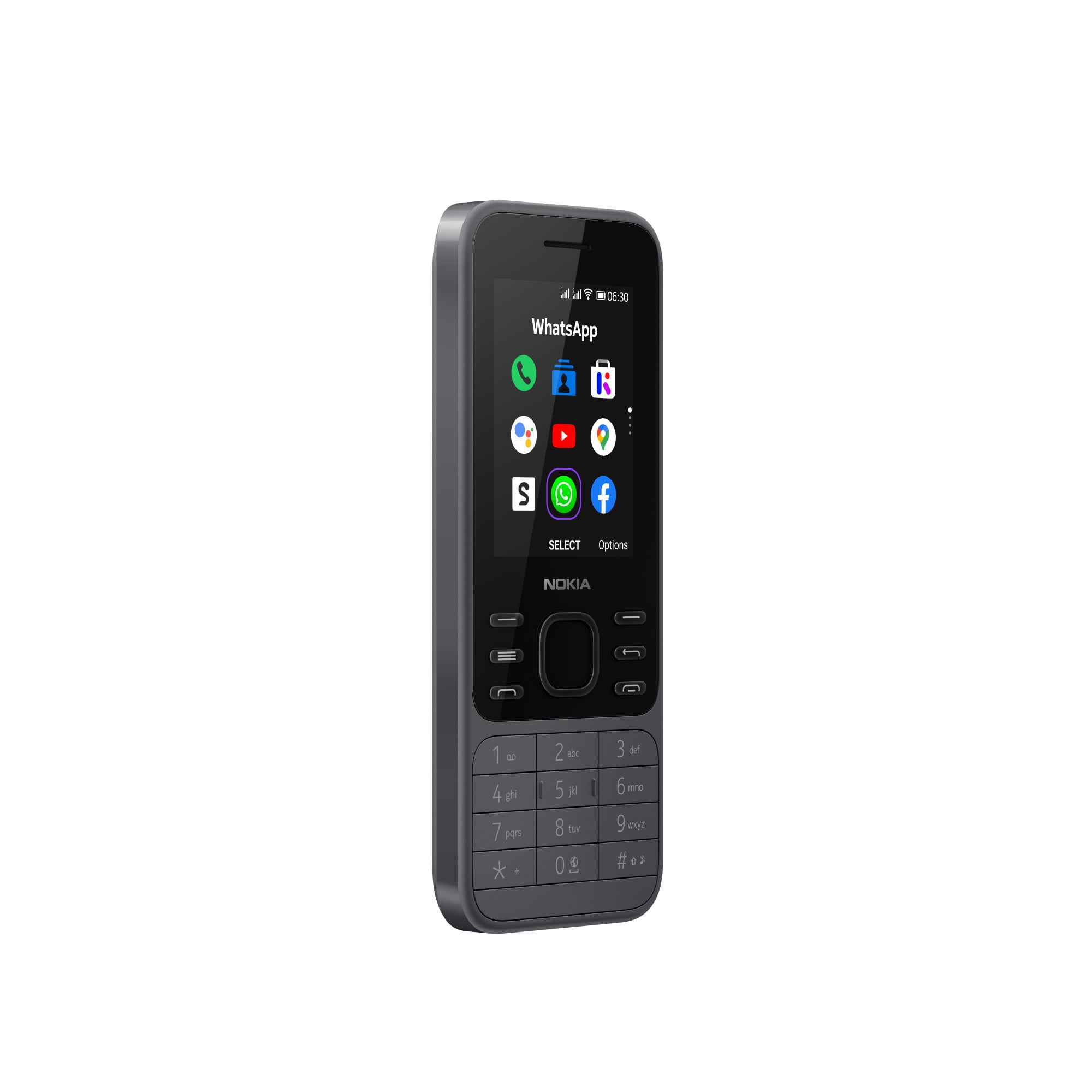 Nokia 6300 4G TA-1324 4GB GSM Unlocked Phone Dual Sim - Powder White