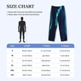 thumbnail image 4 of Picia Blue Marble And Gold Mens Soft Woven Cotton Elastic Waistband Sleep Pajama Pant Lounge Sleep Pant With Pockets And Drawstring-Small, 4 of 9