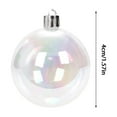 thumbnail image 2 of Christmas Balls Ornaments for Xmas Tree - DIY Fillable Decorative Hanging Balls for Wedding, Holiday Party, New Year Celebration, Home Wall Door Window Garden Patio Decorations, 2 of 5