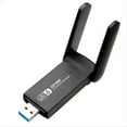 thumbnail image 1 of Adaptador WiFi USB de 1800 Mbps, 2,4 GHz + 5,8 GHz, Banda Dual, Adaptador USB, Tarjeta de Red AC, Antena WiFi USB 3.0 802.11, 1 of 5