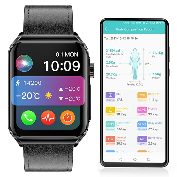 Reloj GPS Health Monitor SmartWatch (piel) | Walmart en línea