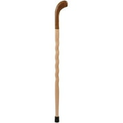 Brazos 40" Twisted Bocote/Maple Pistol Grip Walking Cane