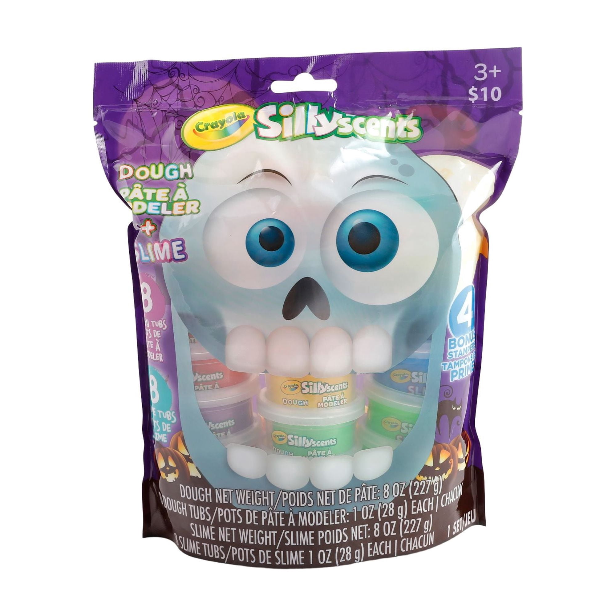 Crayola Silly Scents – 16 pièces de 1 oz, pâte à modeler et slime