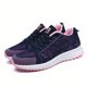 thumbnail image 1 of Zapatillas De Running Tejidas Voladoras Para Mujeres, Zapatillas De Malla Transpirable Para Caminar, Zapatillas Casuales Al Aire Libre Con Cordones, 1 of 4