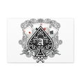 thumbnail image 3 of Gothic Coat Of Arms Ace Of Spades Playing Card Canvas Wall Art for Home Decor Ready-to-Hang, 3 of 18