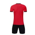 thumbnail image 4 of ATOGUTA Soccer Clothes for Boys Size 4-16 Years Athletic Shorts and Performance T-Shirt Crew Neck Boy Clothes Set, Summer Kids Outfit Red, 4 of 4