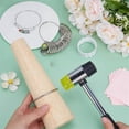 thumbnail image 2 of 5 Pieces Jewelry Sizing Set, Finger Size Ring Measuring Tape Hammer for DIY Jewelry Making Repair, 2 of 4