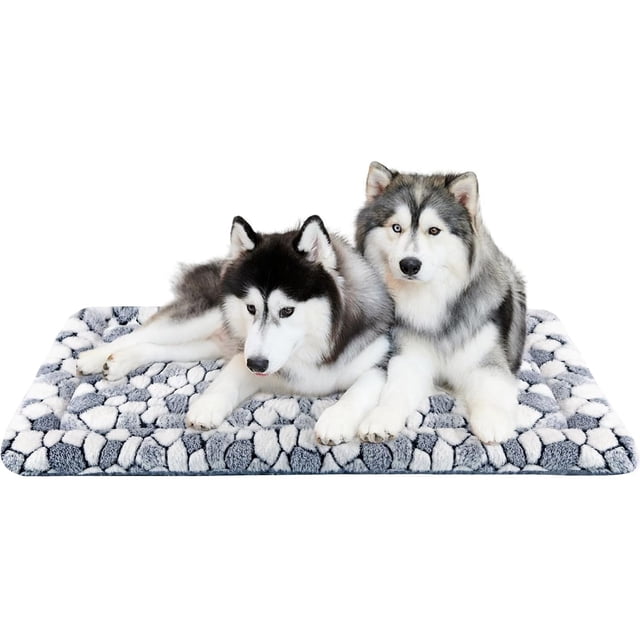 Tapis de Cage pour Chien Réversible, Tapis de Cage pour Chien (Frais et Chaud), Lavable à la Machine, Tapis de Couchage pour Animaux de Compagnie pour Petits à XXX-Grands Chiens et Chats