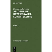 Sammlung GÃ¶schen Allgemeine Betriebswirtschaftslehre. Band 2, Book 1153, (Hardcover)