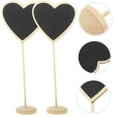 thumbnail image 4 of 12Pcs Small Announcement Boards Small Blackboards Wooden Message Boards Desktop Message Boards, 4 of 8