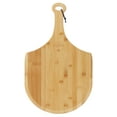 thumbnail image 2 of Bamboo Pizza Peel, Baking & Serving Wooden Paddle Cutting Board with Handle, 2 of 8