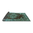 thumbnail image 2 of Ahgly Company Indoor Square Persian Light Blue Traditional Area Rugs, 6' Square, 2 of 4