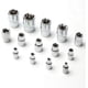 thumbnail image 3 of ZHAOCHENG Juego de 14 dados estrella MINKUROW SOONAN, dados estrella E-Torx hembra de acero Cr-V, 3 especificaciones: 1/4", 3/8", 1/2", con práctica caja., 3 of 5