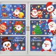 thumbnail image 1 of Christmas Decorations-Window Clings Decor Stickers, Multicolor Wall Decals Stickers,Home Kitchen School University Christmas Decorations(Style 3), 1 of 1