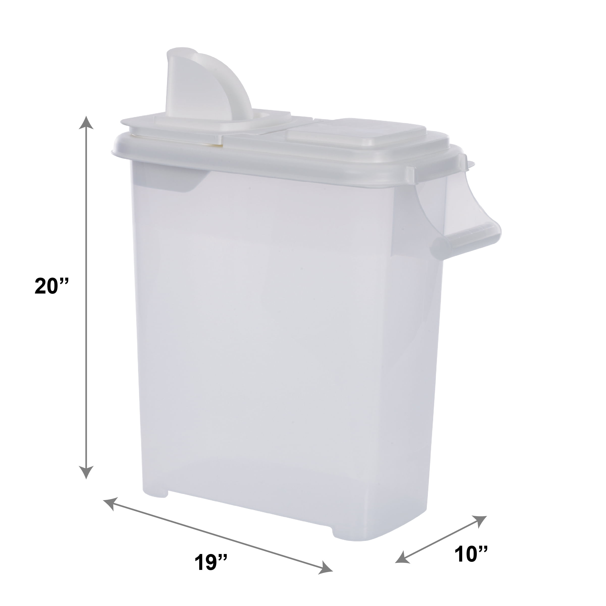 Buddeez 32 Quart "Bag-in" All Pets Food Dispenser, Holds up to 22 lbs.