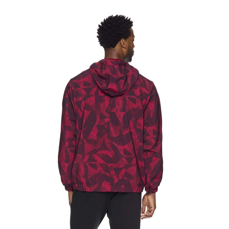 Reebok Mens and Big Mens Half Zip Woven Anorak Hoodie, up to Reebok Mens and Big Mens Half Zip Woven Anorak Hoodie, up to