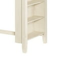 thumbnail image 4 of Joss 60 Inch Cottage Counter Height Table 2 Tone Wood Gray Top Cream Base, 4 of 6