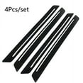 thumbnail image 4 of 4Pcs Reflection Rubber Car Bumper Protector Silane Guard Strip Sticker 42x3.1cm, 4 of 5