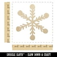 thumbnail image 2 of Snowflake Doodle Winter Wood Shape Unfinished Piece Cutout Craft DIY Projects - 6.25 Inch Size - 1/8 Inch Thick, 2 of 7