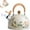 A, variant on Whistling Tea Kettle Floral Pattern Teapot with Handle Water Boiling Pot Stainless Steel Teakettle for Kitchen Stovetop