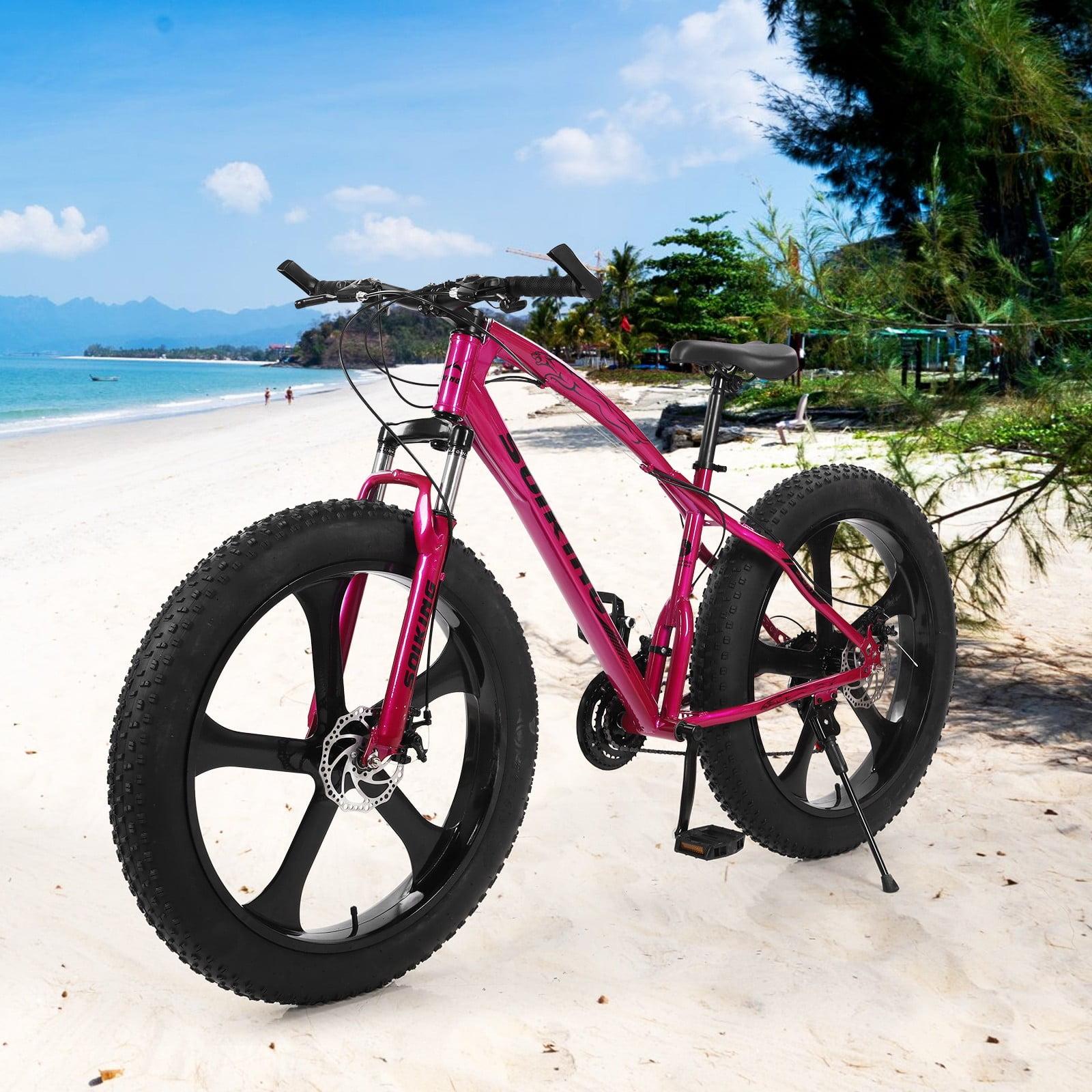 can you ride a fat tire bike on pavement