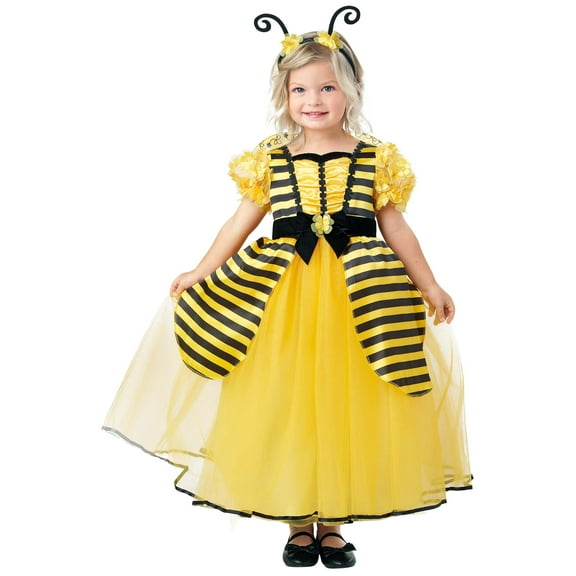 Girl's Toddler Sweet Bumble Bee Gown Costume