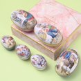 thumbnail image 4 of ziyahi CUTE EASTER EGG TIN BOX HOME DECORATION STORAGE TRINKET KIDS PARTY GIFT, 4 of 9