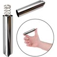 thumbnail image 3 of shiyou-7-Inch Chrome Toilet Paper Roller Holder | Spring-Loaded Plastic Replacement Spindle Rod | Fits Extra Large Bathroom Tissue Rolls | Durable & Easy to Install, 3 of 4