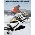 thumbnail image 3 of KEMIMOTO Heated Ski Motorcycle Gloves for Men Women Waterproof Electric Heating Gloves Touchscreen for Skiing Snowboarding Hiking, 3 of 9