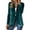 26#Dark Green, variant on Velvet Blazers for Women Casual Oversized Open Front Long Sleeve Jackets Work Office Business Suit Blazer 2025 Pink XL