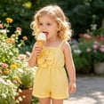 thumbnail image 5 of BOOMNY Baby Girls Jumpsuits Floral Embroidery Sleeveless Baggy Romper for Kids Soft Baggy Summer Playsuits, 5 of 9