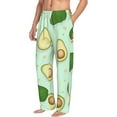 thumbnail image 2 of Balery Men'S Avocado Pants,Sleepwear Pants,Pajama Pants,Pj Bottoms Drawstring And Pockets-X-Large, 2 of 9