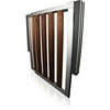 Numi Extending Dark Wood Pet Gate