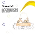 thumbnail image 2 of Injueey Colgante de Navidad Chimenea de Ventana Colgante Comedor Bar Oficina Hotel Decoración Festival Ornamento Niños Kits de decoración para fiestas Navidad Injueey HA070121-02, 2 of 6