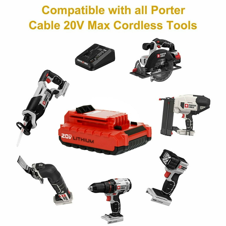 New Battery for Porter Cable PCCK604L2 PCCK605L2R PCCK612L2 PCCK614L4