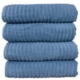 thumbnail image 4 of BC BARE COTTON Luxury Hotel & Spa 100% Natural Turkish Cotton Ribbed Channel Pattern Bath Towel (Set of 4), Moss, 4 of 7