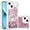 Diamond Rose, variant on Slim Fit Phone Case for iPhone 14 Plus (6.7 in.), Glitter Liquid Quicksand Effect Silicone Soft TPU Case with Camera Lens and Screen Protection for iPhone 14 Plus,LSWT Colorful