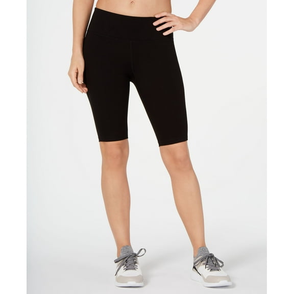 Ideology Women's Compression Shorts Classic Black Size Small