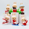 thumbnail image 3 of Muñeca Labubu serie Coca Cola figura de acción caja misteriosa caja ciega Labubu regalo de Navidad juguetes para niños, 3 of 5