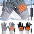 thumbnail image 4 of USB Heated Gloves Winter Warm Heated Gloves for Men Women - Portable Personal Heater Warmer，Fast Heating Technology Energy Efficient Operation With Overheat Adjustable Thermostat, 4 of 5