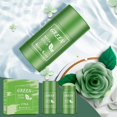 2 Pack Green Tea Cleansing Mask Stick, Poreless Deep Cleanse Green Tea