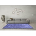 thumbnail image 3 of Ahgly Company Indoor Rectangle Persian Blue Traditional Area Rugs, 6' x 9', 3 of 4