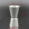 thumbnail image 4 of Nvzi Vaso medidor de bebidas de 25 ml/50 ml, herramienta de medición profesional lavable para barman y mezclador de vino, 4 of 5