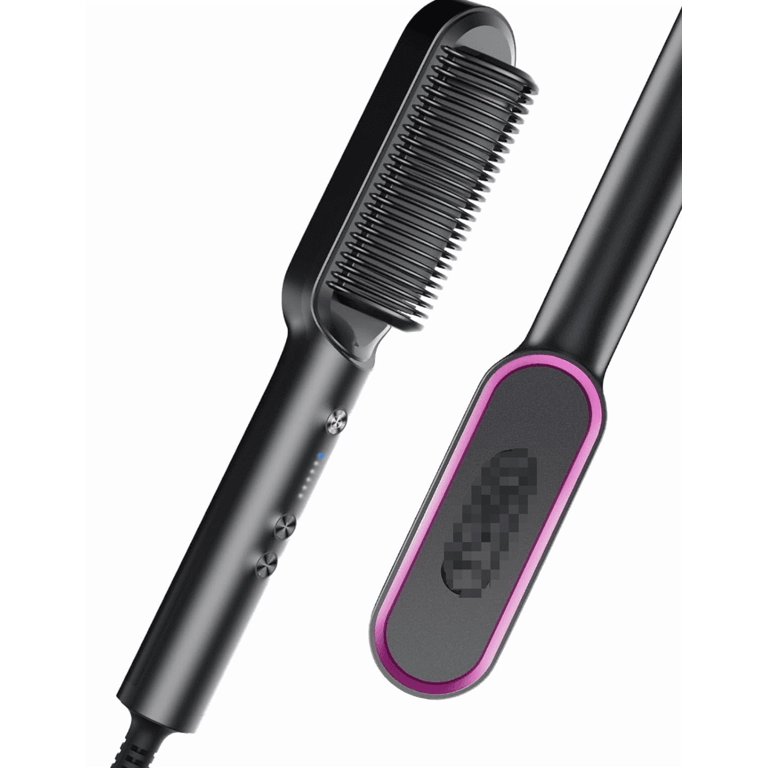 Hair Straightener Brush Hot Comb with 5 Temperatures 20s Fast Heating Dual Humorice Electric hot combs, Ring Hair Straightener Comb  main image 4