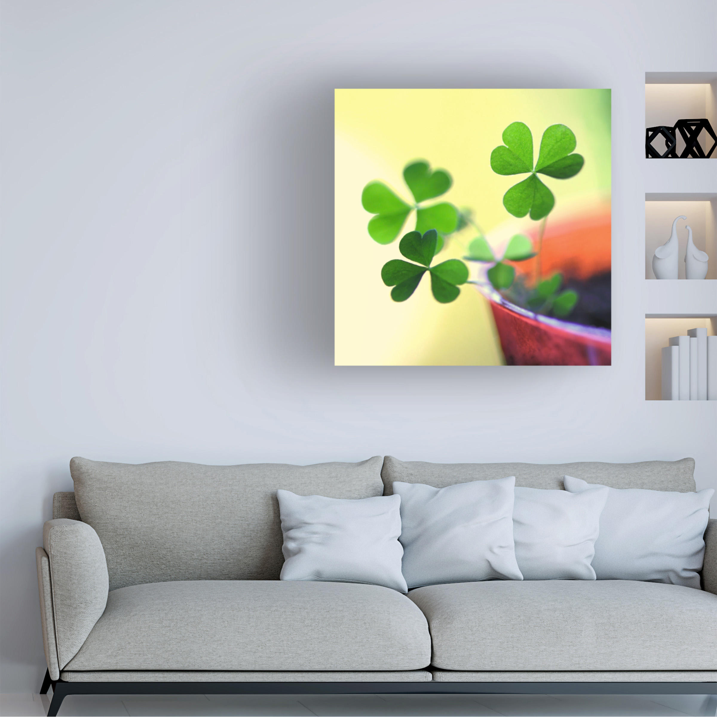 Trademark Fine Art "Into the Light" Canvas Art by Beata Czyzowska Young