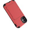 thumbnail image 3 of Funda con tapa para teléfono móvil con espejo de maquillaje, adecuada para la funda de silicona anticaída para teléfono móvil de la serie Samsung (rojo), 3 of 5