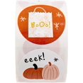 thumbnail image 4 of Surtido de pegatinas de Halloween/500 etiquetas estilo sello espeluznantes/seis diseños alternos, 4 of 5