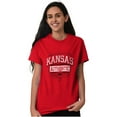 thumbnail image 3 of Kansas Student Pride Gameday Cool Men's Graphic T Shirt Tees Brisco Brands S, 3 of 6