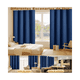 thumbnail image 4 of Cortinas Blackout Ventana Sala 300x230cm 2 Paneles Azul marino, 4 of 5