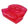 thumbnail image 3 of Sofá inflable, tumbona inflable, cómoda silla de playa, inflable Rojo, 3 of 9